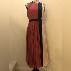 Halogen Atlantic-Pacific Pleated Dress 👗 4P